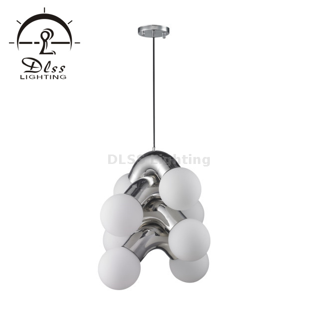 Lampe à suspension en acier inoxydable de décoration écologique de produit de qualité
